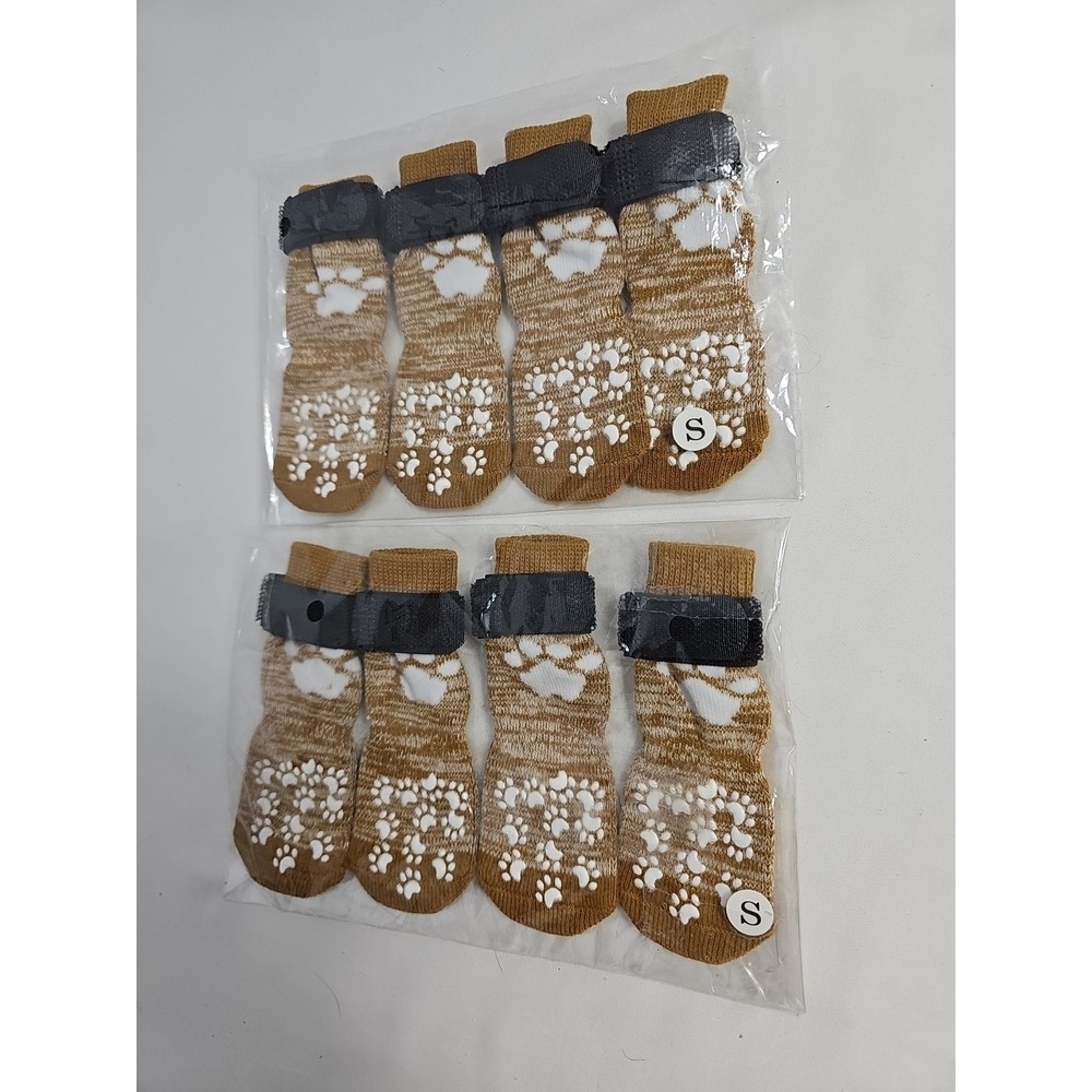 8 Pcs Dog Shoes Anti-Slip Boots Sock For Small Dog/Cat  Pet Paw Protector‎